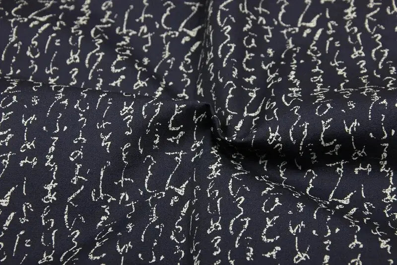 Traditional Inscriptions Pattern Furoshiki