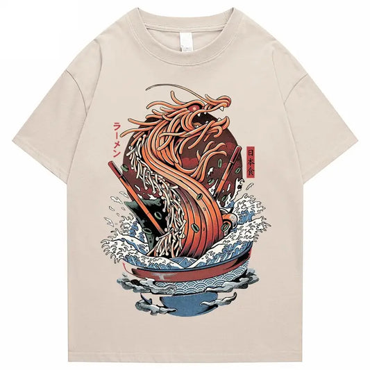 Ramen Dragon Wave T-Shirt
